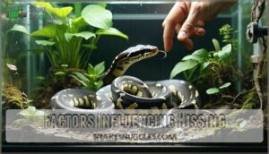 factors influencing hissing