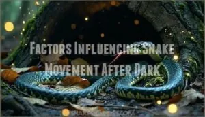factors influencing snake movement after dark factors influencing snake movement after dark