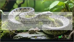 feeding baby boa constrictors