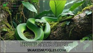 feeding snake properly