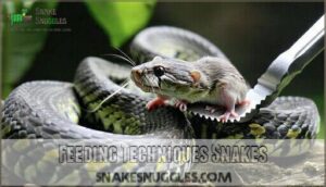 feeding techniques snakes