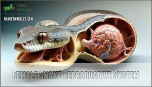 female snake reproductive system