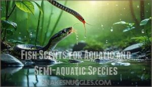 fish scents for aquatic and semi-aquatic species