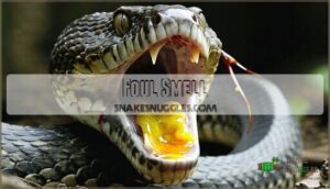 foul smell