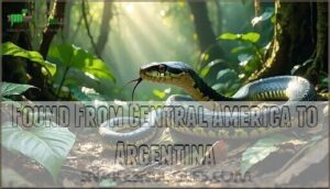 found from central america to argentina