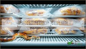 frozen feeding benefits