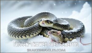 frozen-thawed prey benefits
