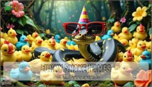 funny snake names