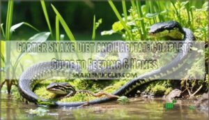garter snake diet and habitat