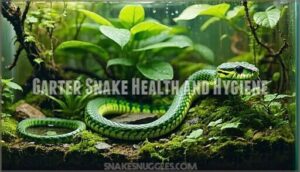 garter snake health and hygiene