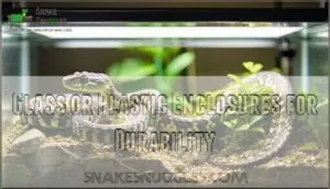 glass or plastic enclosures for durability glass or plastic enclosures for durability