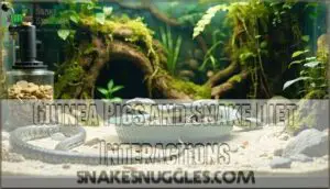 guinea pigs and snake diet interactions