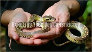 handling your boa constrictor