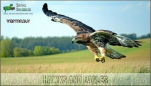 hawks and eagles