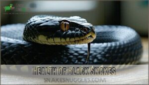health of black snakes