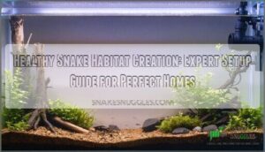 healthy snake habitat creation