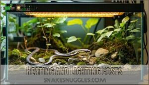 heating and lighting costs
