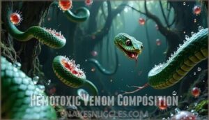 hemotoxic venom composition
