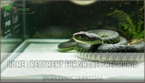home treatment for snake pneumonia