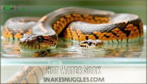 hot water soak