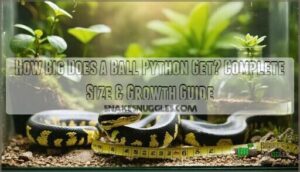 how big does a ball python get