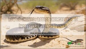 how do snakes protect themselves