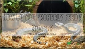 how do you properly feed a snake