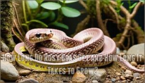 how long do rosy boas get and how long it takes to grow