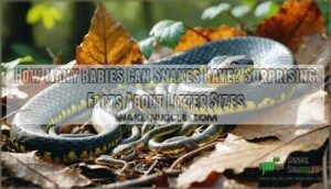 how many babies can snakes have