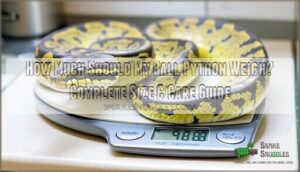 how much should my ball python weigh