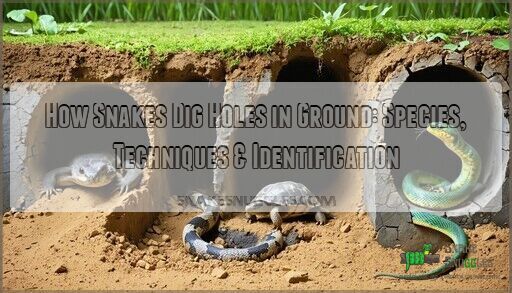 How Snakes Dig Holes in Ground: Species, Techniques & Identification