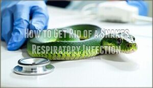 how to get rid of a snakes respiratory infection