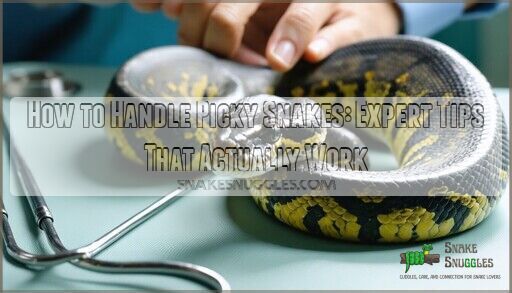 How to Handle Picky Snakes: Expert Tips That Actually Work