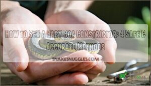 how to sex a baby boa constrictor