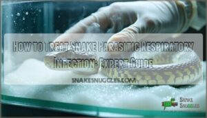 how to treat snake parasitic respiratory infection