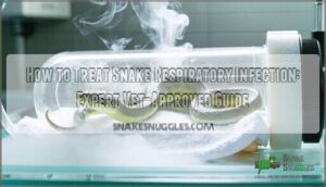 how to treat snake respiratory infection