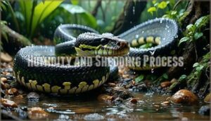 humidity and shedding process