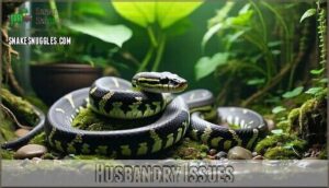 husbandry issues