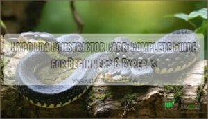 hypo boa constrictor care