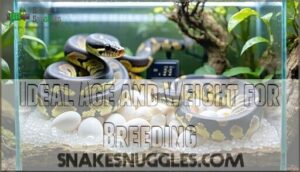 ideal age and weight for breeding