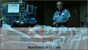 immediate and delayed complications of neurotoxic envenomation immediate and delayed complications of neurotoxic envenomation