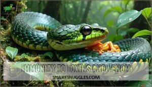immunity to toxins and venom