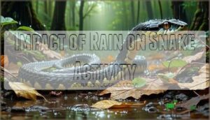 impact of rain on snake activity