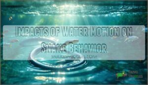 impacts of water motion on snake behavior