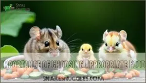 importance of choosing appropriate food importance of choosing appropriate food