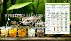 importance of feeding charts for ball pythons