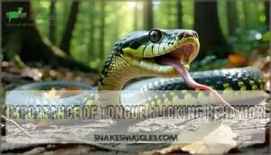 importance of tongue flicking behavior importance of tongue flicking behavior