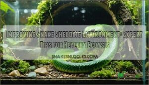 improving snake shedding environment