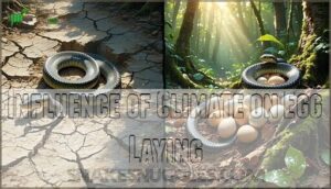 influence of climate on egg laying