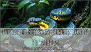 infrared sensory perception in pit vipers